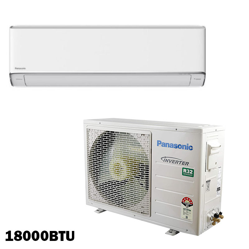 Panasonic - 18000BTU Split Type Inverter Air Conditioner