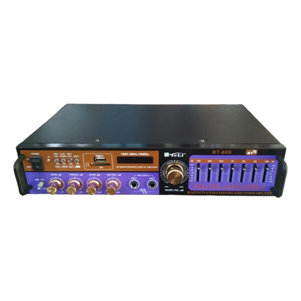 Stereo Audio Power Amp BT669, High-Fidelity Sound, Powerful Amplification