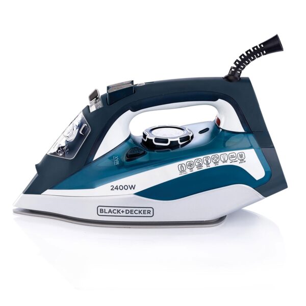 Black+Decker 2400W MPP+ Steam Iron with Auto Shutoff and Ceramic Soleplate (X2150-B5)