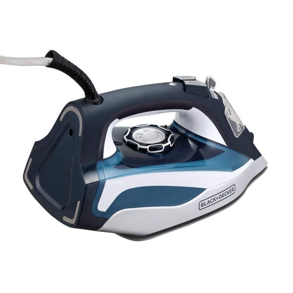 Black+Decker 2400W MPP+ Steam Iron with Auto Shutoff and Ceramic Soleplate (X2150-B5)