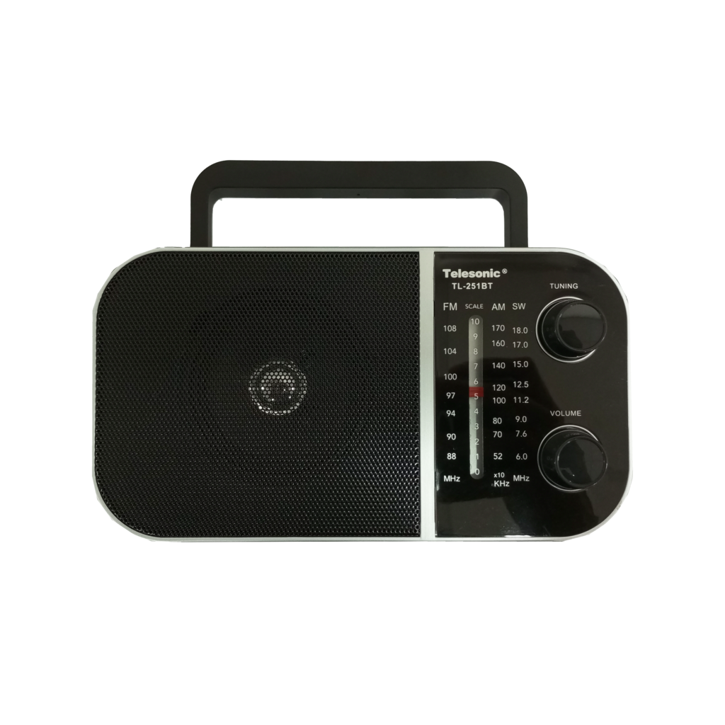 Telesonic TL-251 BT Portable AM/FM/SW Radio with Bluetooth & USB Support