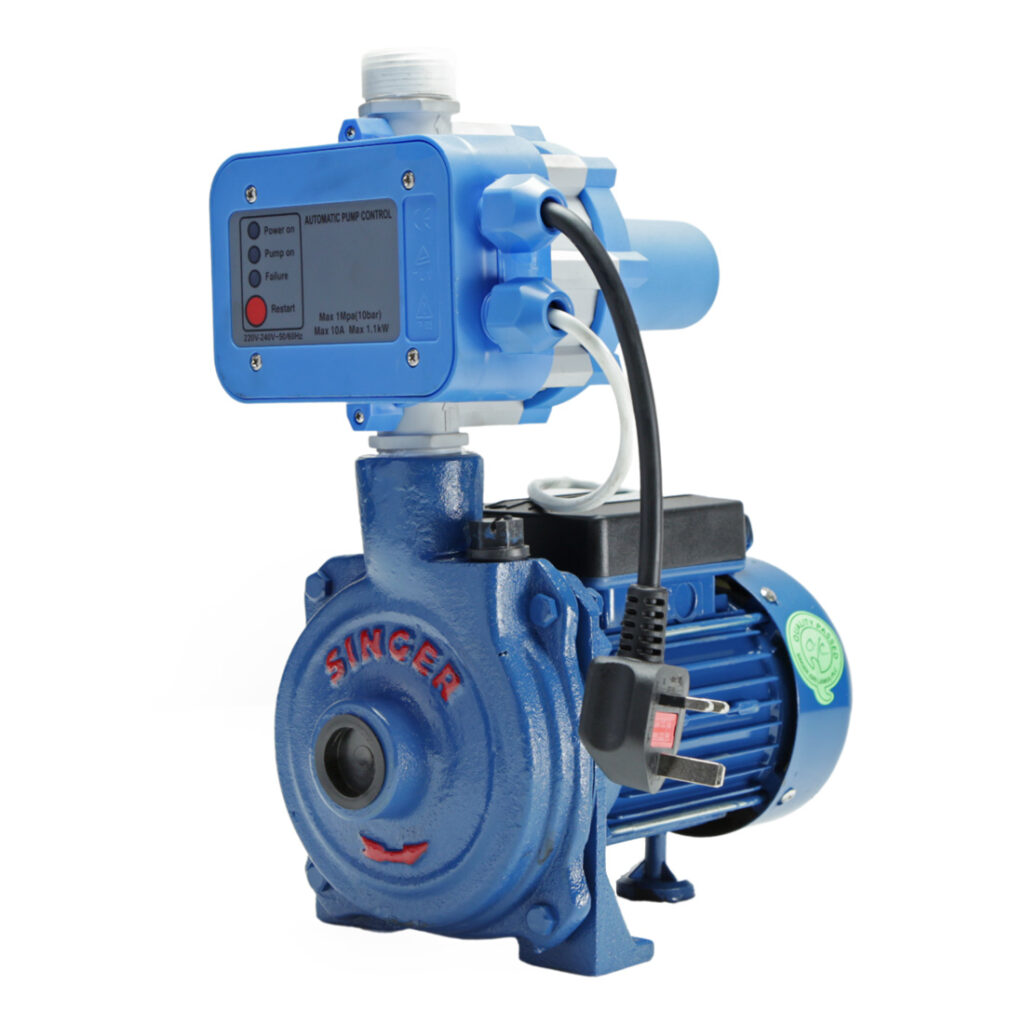 Singer Pressure Water Pump - 60Ft, 0.5HP, 1" X 1" (WP-CHPR-050-S)