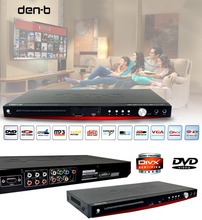 Den-B Digital Video DIVX DVD Player (DVD399)