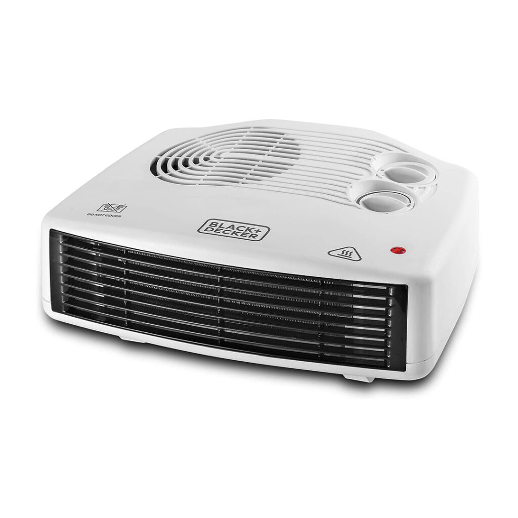 BLACK+DECKER 2400W Fan Heater (HX230-B5) - Fast & Efficient Heating