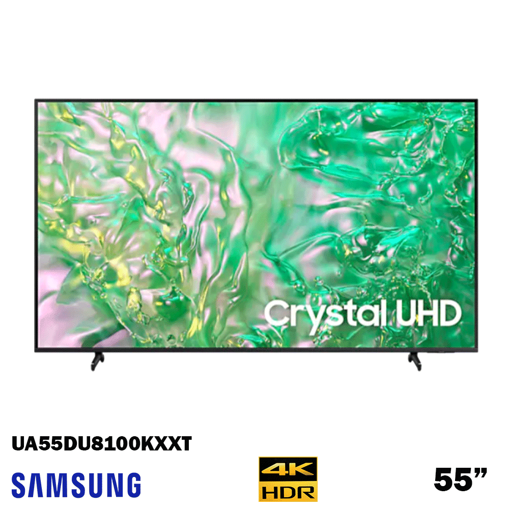 Samsung 55″ Crystal UHD Smart TV 55DU8100