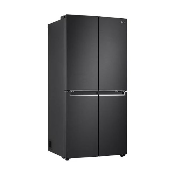 LG Side By Side 4-Door Refrigerator Black 464L (GFB4532MC)