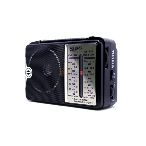 Astro Portable Radio Black (AS-333)