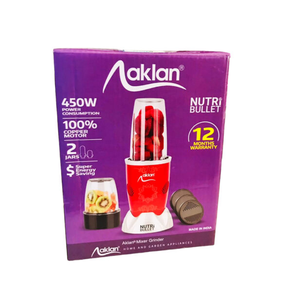 Aklan Mixer Grinder Nutri Bullet AKL-MG450